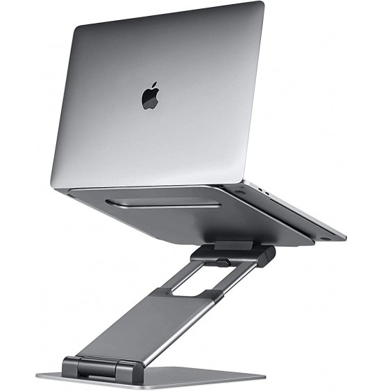 Ergonomic Laptop stand for desk, Adjustable height up to 20", Laptop riser computer stand for laptop, Portable laptop stands, Fits MacBook, Laptops 10 15 17 inches, Laptop holder and Laptop desk stand Ergonomic Laptop stand for desk, Adjustable height up to 20", Laptop riser computer stand for laptop, Portable laptop stands, Fits MacBook, Laptops 10 15 17 inches, Laptop holder and Laptop desk stand