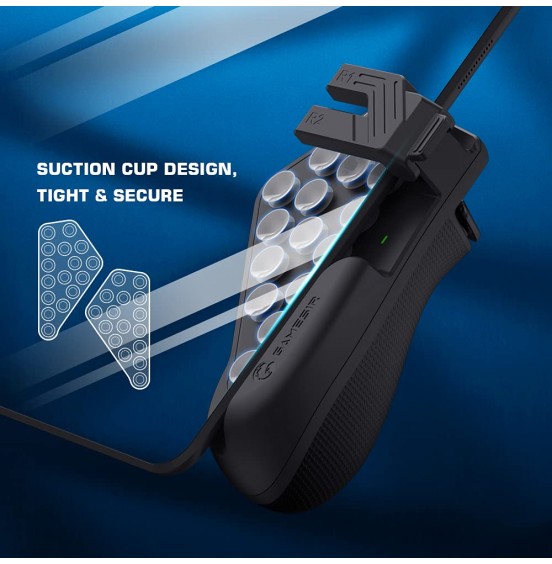 GameSir F7 Claw Mobile Game Controller for Android Tablet/ iPad, PUBG Controller, Plug and play , 4 Trigger, Sensitive Aim Shoot Joystickпј€Six Finger Operationпј‰for PUBG/Fornite GameSir F7 Claw Mobile Game Controller for Android Tablet/ iPad, PUBG Controller, Plug and play , 4 Trigger, Sensitive Aim Shoot Joystickпј€Six Finger Operationпј‰for PUBG/Fornite