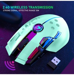 Wired/Wireless Gaming Mouse Up to 12000 DPI,Rechargeable Mouse with 1000mAh Battery,Type-C,Chroma RGB,9 Programmable Buttons+Rapid Fire,Joystick Ultralight Honeycomb Shell for PC Gamer(Mlik Tea White) Wired/Wireless Gaming Mouse Up to 12000 DPI,Rechargeable Mouse with 1000mAh Battery,Type-C,Chroma RGB,9 Programmable Buttons+Rapid Fire,Joystick Ultralight Honeycomb Shell for PC Gamer(Mlik Tea White)