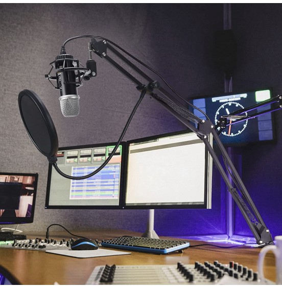 GUDEHOLO USB Microphone for Computer with Adjustment Arm Stand, Mute Button, USB Mic for Gaming, Podcast, Live Streaming, YouTube on PC, Fits for Windows & PC, not for Phone GUDEHOLO USB Microphone for Computer with Adjustment Arm Stand, Mute Button, USB Mic for Gaming, Podcast, Live Streaming, YouTube on PC, Fits for Windows & PC, not for Phone