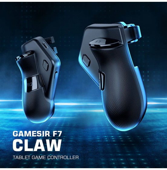 GameSir F7 Claw Mobile Game Controller for Android Tablet/ iPad, PUBG Controller, Plug and play , 4 Trigger, Sensitive Aim Shoot Joystickпј€Six Finger Operationпј‰for PUBG/Fornite GameSir F7 Claw Mobile Game Controller for Android Tablet/ iPad, PUBG Controller, Plug and play , 4 Trigger, Sensitive Aim Shoot Joystickпј€Six Finger Operationпј‰for PUBG/Fornite